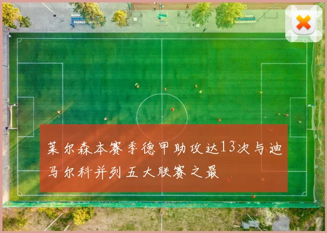 莱尔森本赛季德甲助攻达13次与迪马尔科并列五大联赛之最